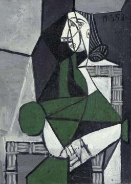 Mujer asistida 1926 Cubismo Pinturas al óleo